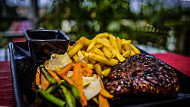 The Charcoal Grill food